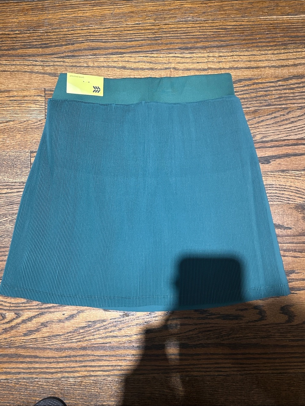 Women’s Athletic Dark Green Skirt with White Stripe - Picture 7 of 10